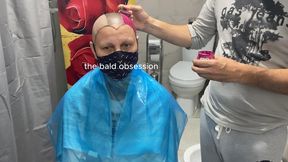 pink & black mohawk kicks you hard