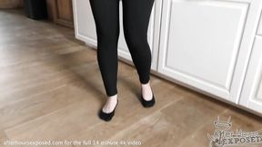 Classy bidie-in's babe action