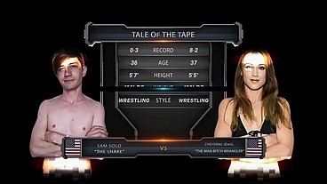 Cheyenne Jewel vs Sam Solo Mixed Wrestling