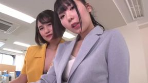 Amateur threesome with vacuum, nipple play, and hellish licking