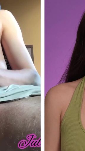 Serena Hill & Gracey Snow Explosive Cumshot Reactions