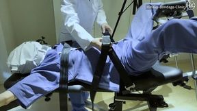 Bondage Chair Patient and Female Doctor Make-Believe