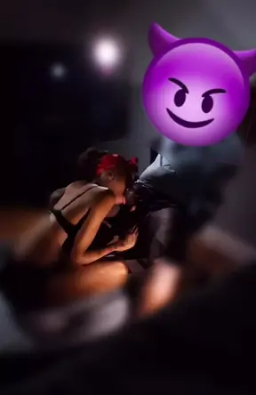 She Snuck Over to Suck My Dick