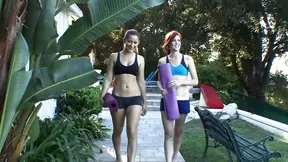 Dani Daniels disobeys the orders not to fuck her girlfriend and goes mad on that fresh cunt