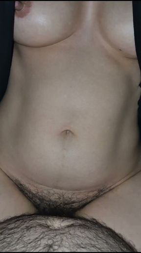 My wife is on my penis