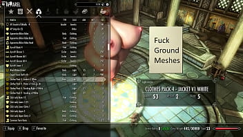 Sabrina giantess: clothing-haul. Skyrim Se