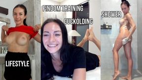 Lifestyle talking, shower naked, findom slave training, mind fuck, cuckolding - live stream