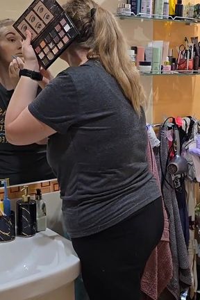 Watching My Wife Get Ready She Looks so Good - Mirror Makeup Routine