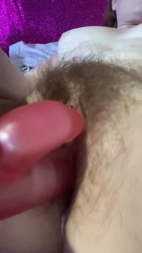 Key moment from &quot;TINY pussy gets stretched with Rampant Rabbit, so slim mom can fuck UncleMotherfuker&#039;s HUGE cock next week!&quot;