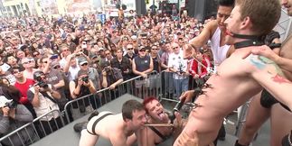 Fucked in public and dominated like a slut during intense maledom games
