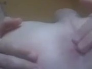 putting my fingers very rich until I dilate