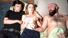 Jackxxx & Polly Yangs seduce and fuck a gorgeous stranger with tight pussy