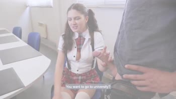 Lana Rhoades's Seduction: Big Boobs, Rough Sex, and a Principal's Pleasure
