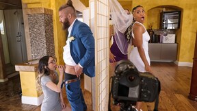 BRAZZERS: Lulu Chu & Kayley Gunner Are Wedding Smashers