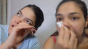 Jessie and Maggie catch a really bad case of the flu