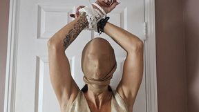 Charlie Monaco in Bound Step Auntie plays your favourite bondage game