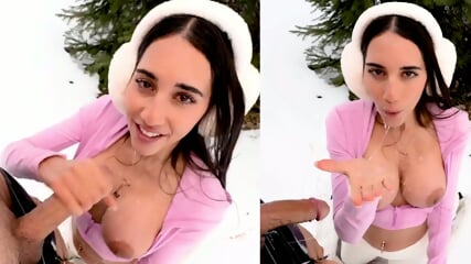 Could You Cum When It's -30 Out?
