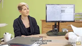 Agent Calls Client For A Date But She Fucks Him In Office