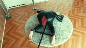 The Submissive Female Begs to Have a Vibrator Inserted.