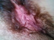 Hirsute Hairiest Pink Pussy Masturbating Accidental Fart Farting Fetish PinkMoonLust Crazy ManyVids