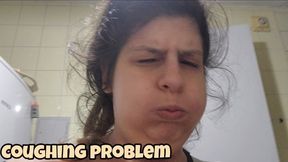 Big Cheeks Inflating While Coughing With My Mouth Closed Until I Look Like I’m About To Burst