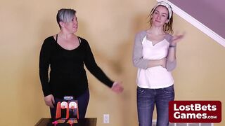 Aften Opal - Celestina & Aften's Strip Basketball Bet Goes Wild!