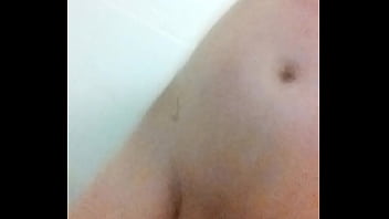 playing with dildo after shaving my body