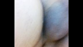 playing with dildo after shaving my body