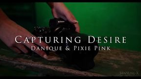 Sensual Lesbian Photographer Seduces Pixie Pink, Danique De Laat, Cunnilingus, 1 on 1, Pussy Licking, Fingering