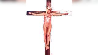 Female Jesus Crucified Naked Korean Audio