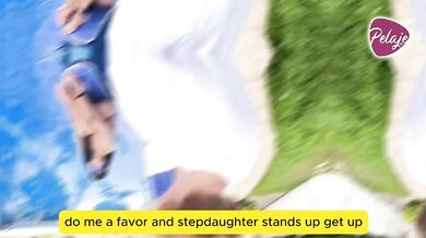 I hadn't planned to fuck my daughter in the pool.