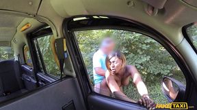 Black clip with tough Ian Tate and Jasmine Webb from Fake Taxi