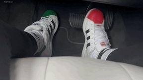 JESS DRIVING A CAR IN NEW SNEAKERS - MP4 Mobile Version
