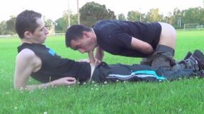 Public Sex at the Football Stadium with Fabien