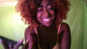 Sexy black petite Princess Mango with juicy tits and ass