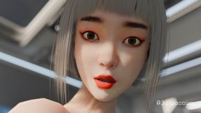 Awakening Akari – Forbidden Pleasure Inside the Sci-Fi Lab