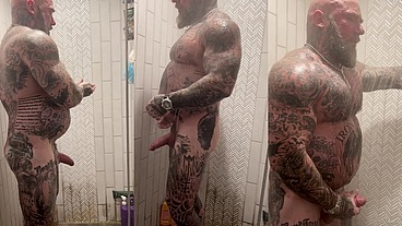 Jason Collins Morning Wood Jerk Off in the Shower!