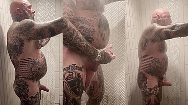 Jason Collins Morning Wood Jerk Off in the Shower!