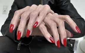 Red Claws - Dressed Entirely in Black Leather