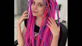 My lovely dreadlocks ? Subscribe to me for more sexy vids!