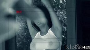 Brandy Aniston's Big Tit Workout