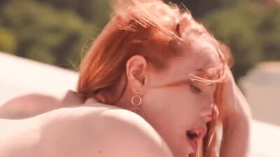 Ella Hughes enjoys a wild interracial threesome in a hotel room