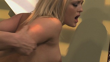 Alexis Texas is a horny blonde who loves to ride cock