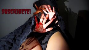 se me sube la bruja en la noche - especial halloween - brujita traviesa entra en mi habitacion para montarme