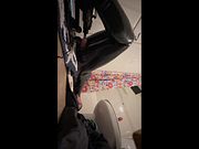 Puppy gets fucked by a Fan Toy!
