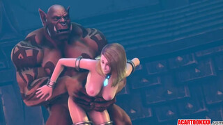 Jaina Proudmoor Hammered Hard By Big Dick Orc