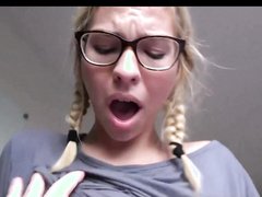 Morning sex with big ass stepsister who likes it harder