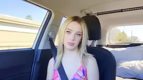 Blonde Lola Shows Off Her Hot Ass While Fingering Herself Sensually