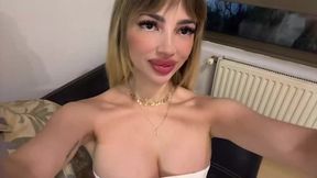 Young Santiago girl, 20 years old, sucks cock&#x1F346; in dirty threesome