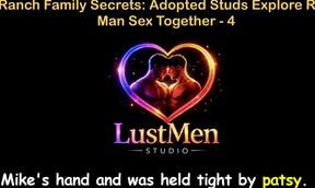 English Audio Gay Sex Story - Ranch Family Secrets Adopted Studs Explore Raw Man Sex Together - Part 4